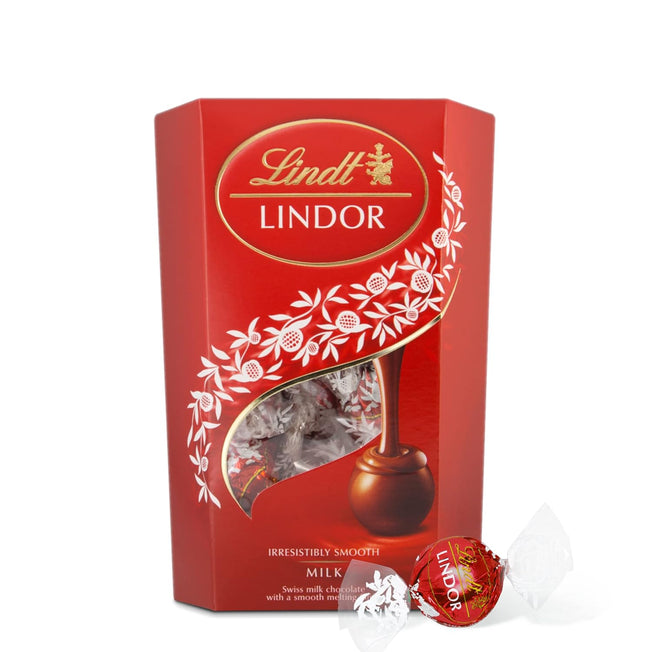 Lindt Lindor Premium Chocolate Truffles (Assorted Flavours) – Imported Swiss Chocolate Gift Box