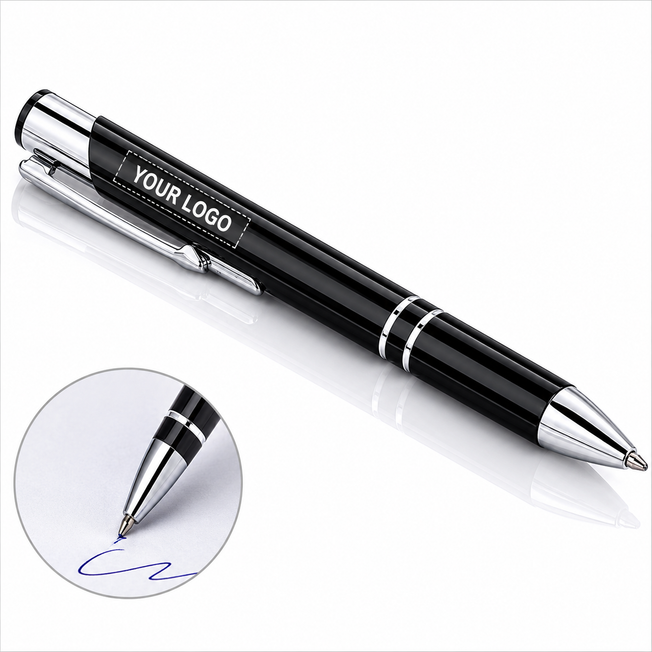 Custom Logo Premium Metal Pen | Personalized Executive Ball Pen for Corporate Gifting