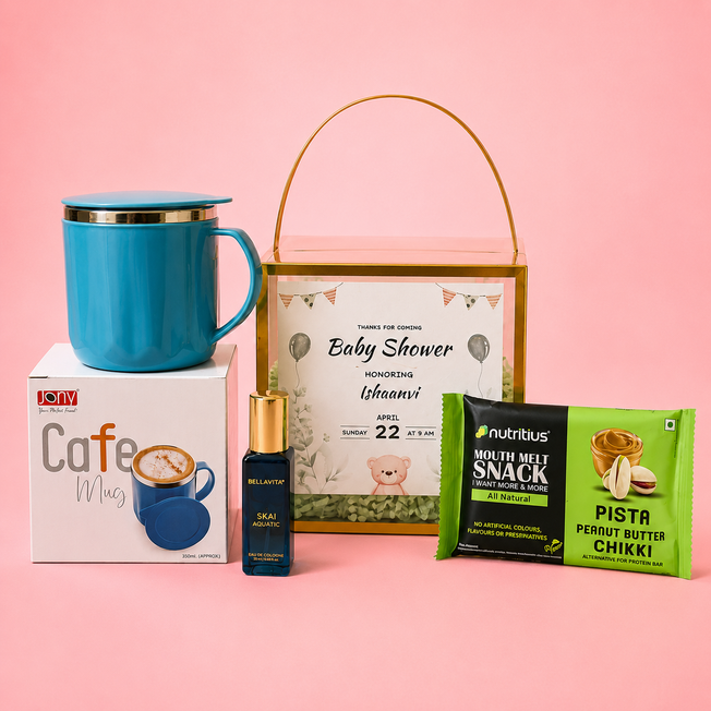 Personalised Baby Shower Gift Hamper – Made Just For You
