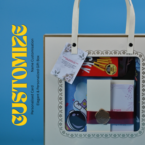 Kids Luxury Return Gift Box with Personalized Message Card | Premium Gift Combo for Birthday Party