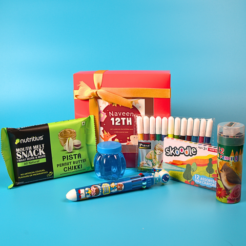 Kids Return Gift Combo Pack | Birthday Gift Hamper for Kids | Fun Activity Gift Set (5–7 Items)